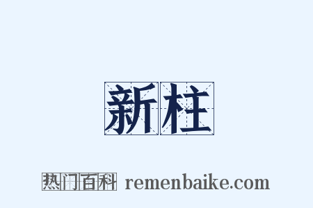 新柱是什么意思的图片